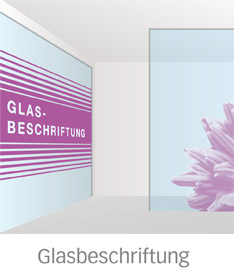 Glasbeschriftung