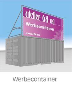 Werbecontainer